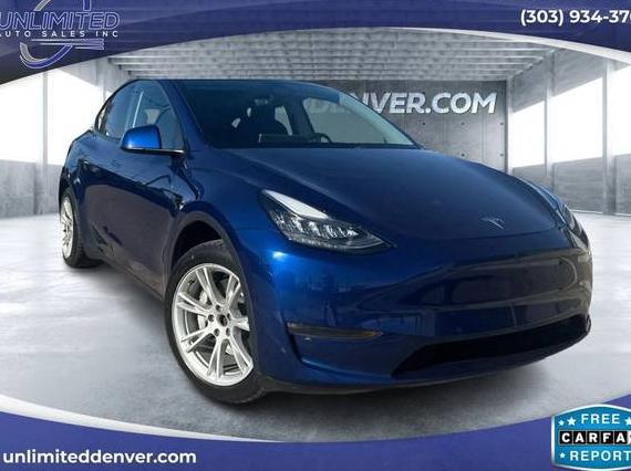 TESLA MODEL Y 2020 5YJYGDEE5LF059917 image